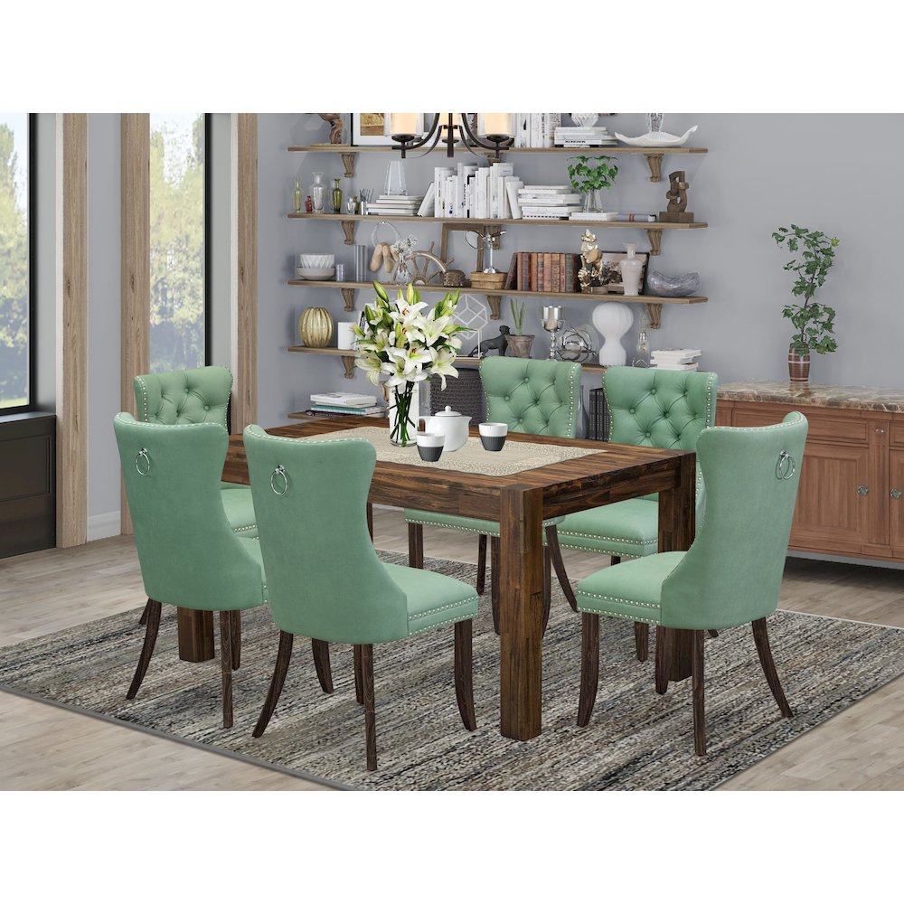 7 Piece Dining Table Set. Picture 2