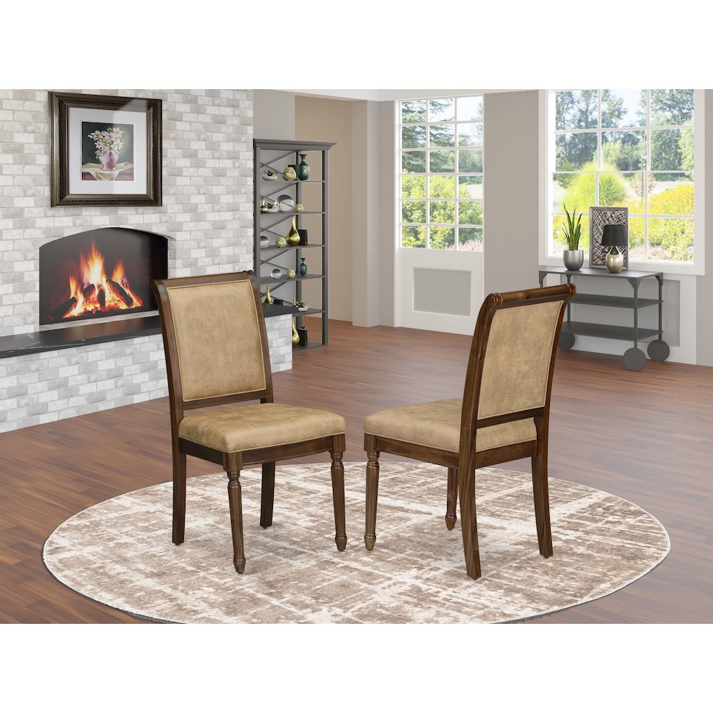 Modern Dining Chairs Set of 2. Picture 2
