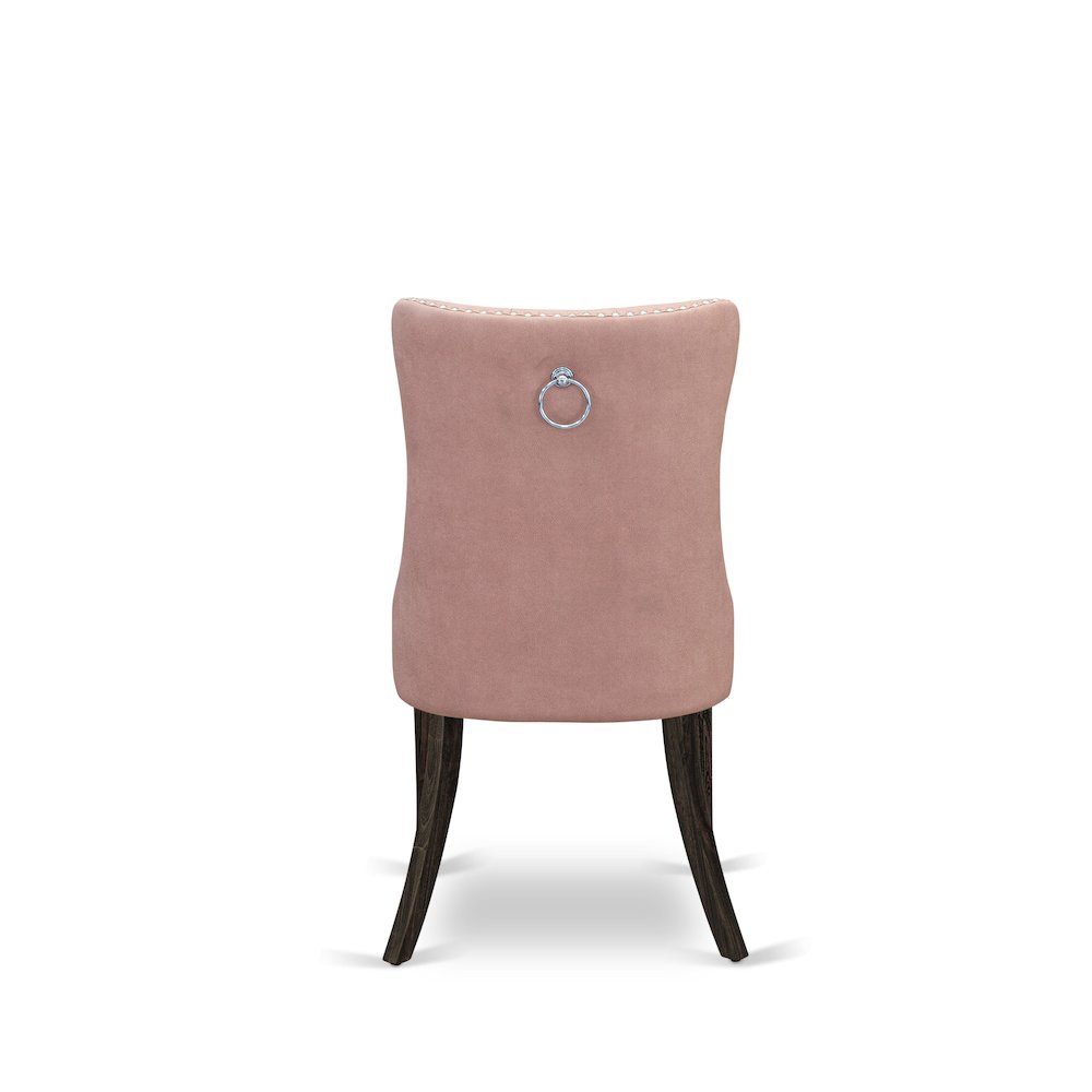 7 Piece Dining Table Set Contains a Rectangle Rustic Wood Kitchen Table. Picture 14