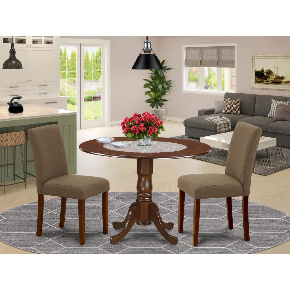 Dining Room Set Mahogany, DLAB3-MAH-18. Picture 2
