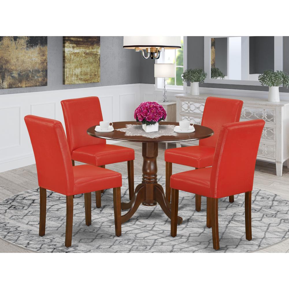 Dining Room Set Mahogany, DLAB5-MAH-72. Picture 2