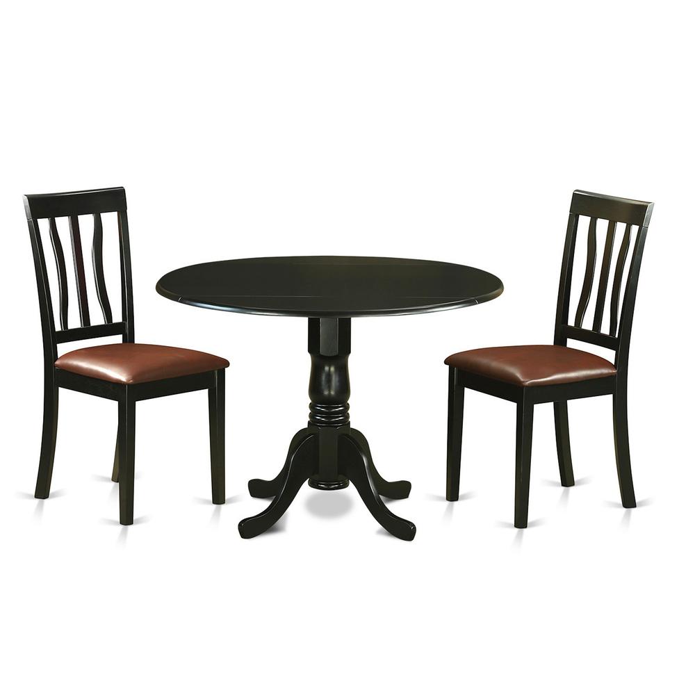 3  Pc  Dining  room  set  for  2-Dining  Table  and  2  Dining  Chairs. Picture 1