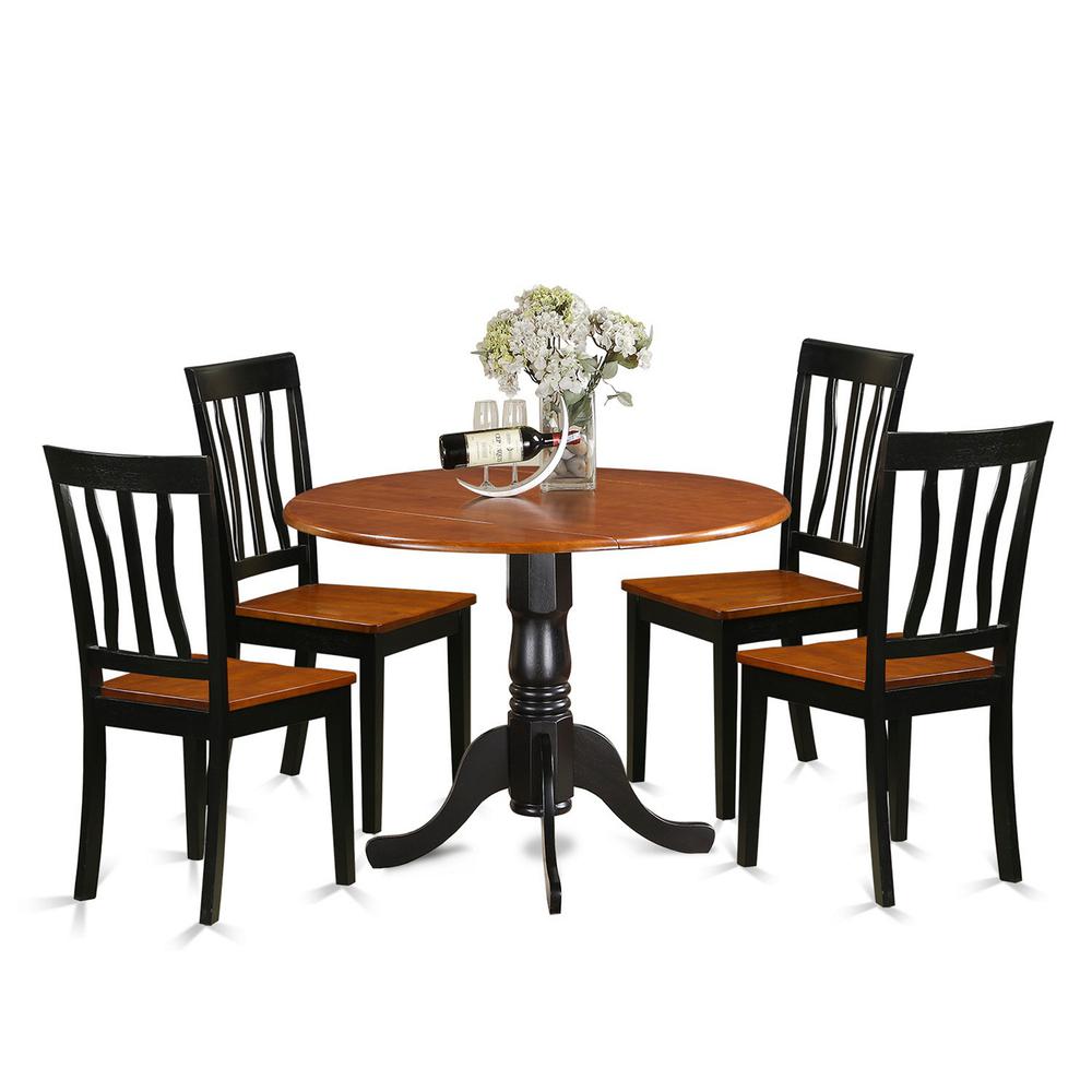 Dining  set  -  5  Pcs  with  4  Wood  Chairs. Picture 1