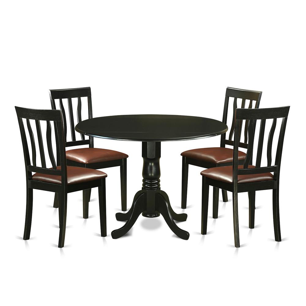5  PC  Dining  room  set  for  4-Dinette  Table  and  4  Kitchen  Chairs. Picture 1