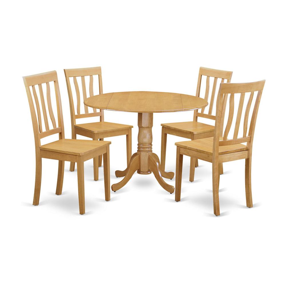 5  Pc  Dinette  set  -  Dinette  Table  and  4  Kitchen  Chairs. Picture 1