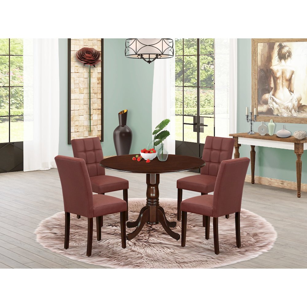 5 Piece Dinner Table Set consists A Dining Table. Picture 2