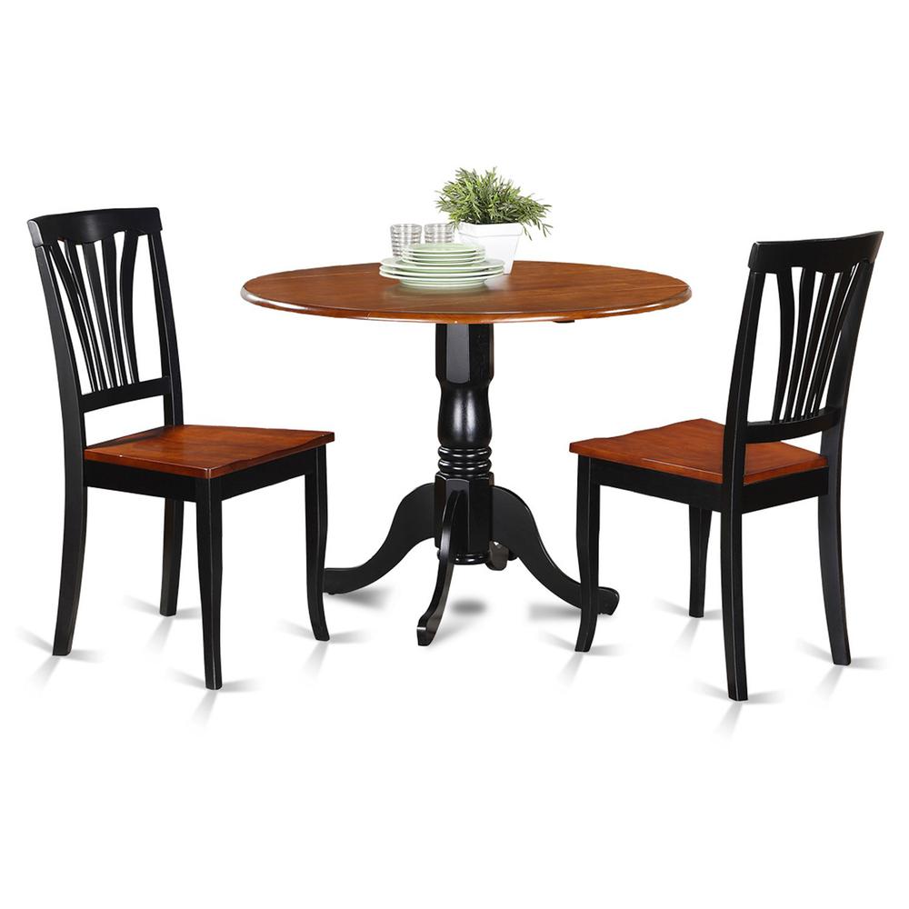 3  Pc  Kitchen  nook  Dining  set-Kitchen  Table  and  2  Kitchen  Chairs. Picture 1