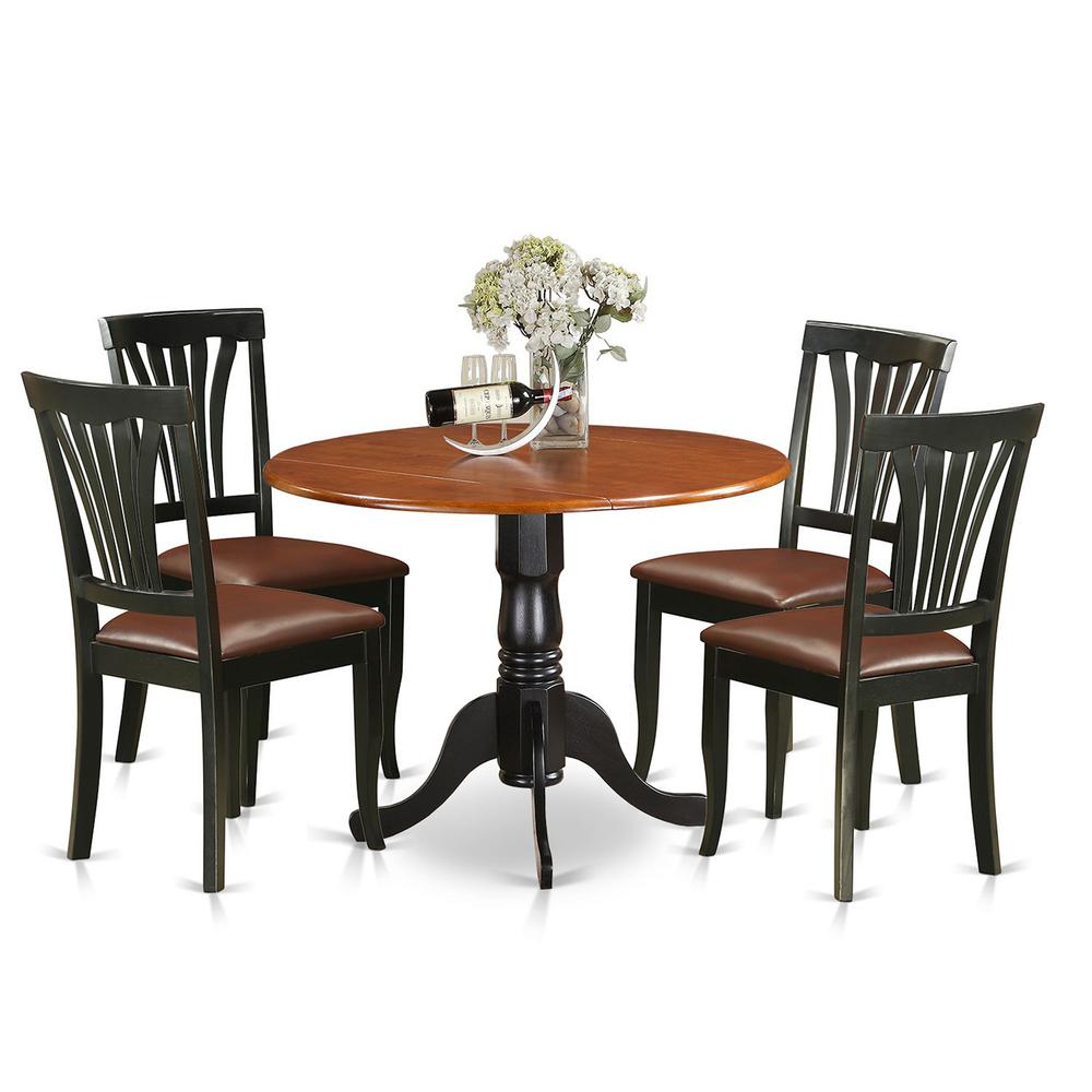 5  PC  Kitchen  Table  set-Dining  Table  and  4  Kitchen  Chairs. Picture 1