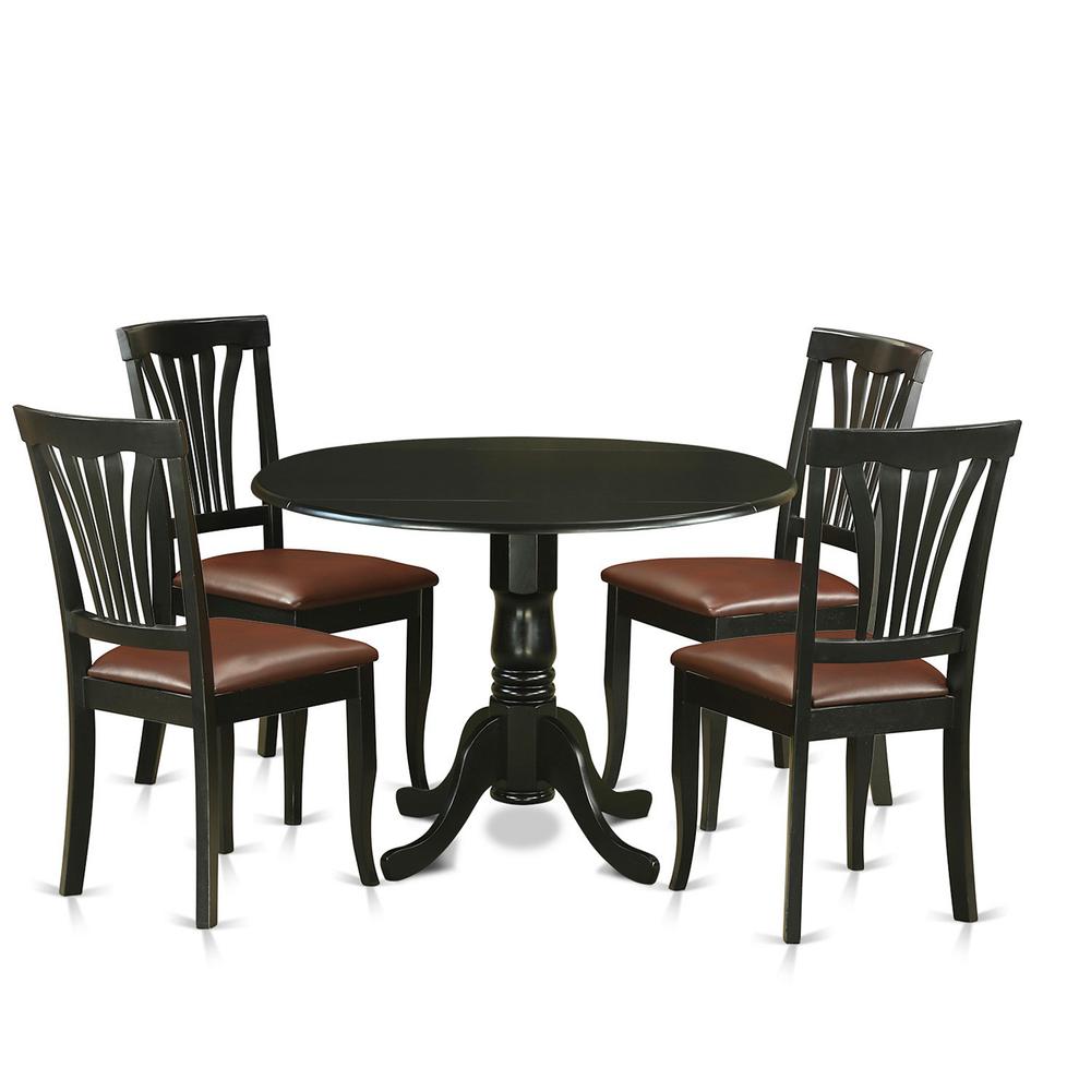 5  Pc  Table  set  -  Dinette  Table  and  4  dinette  Chairs. Picture 1