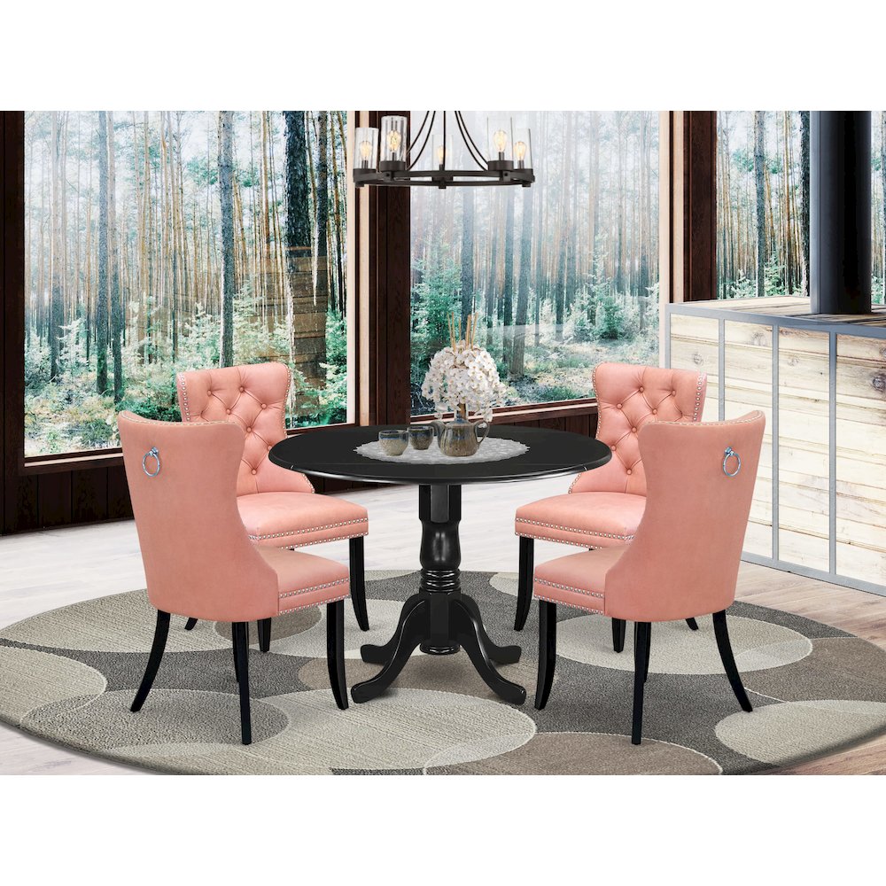 5 Piece Modern Dining Table Set. Picture 2