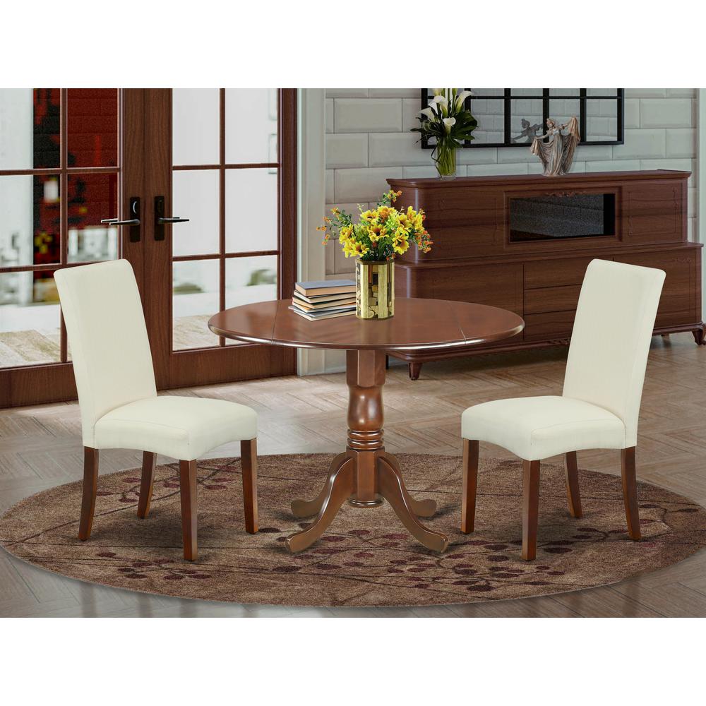 Dining Room Set Mahogany, DLDR3-MAH-01. Picture 2
