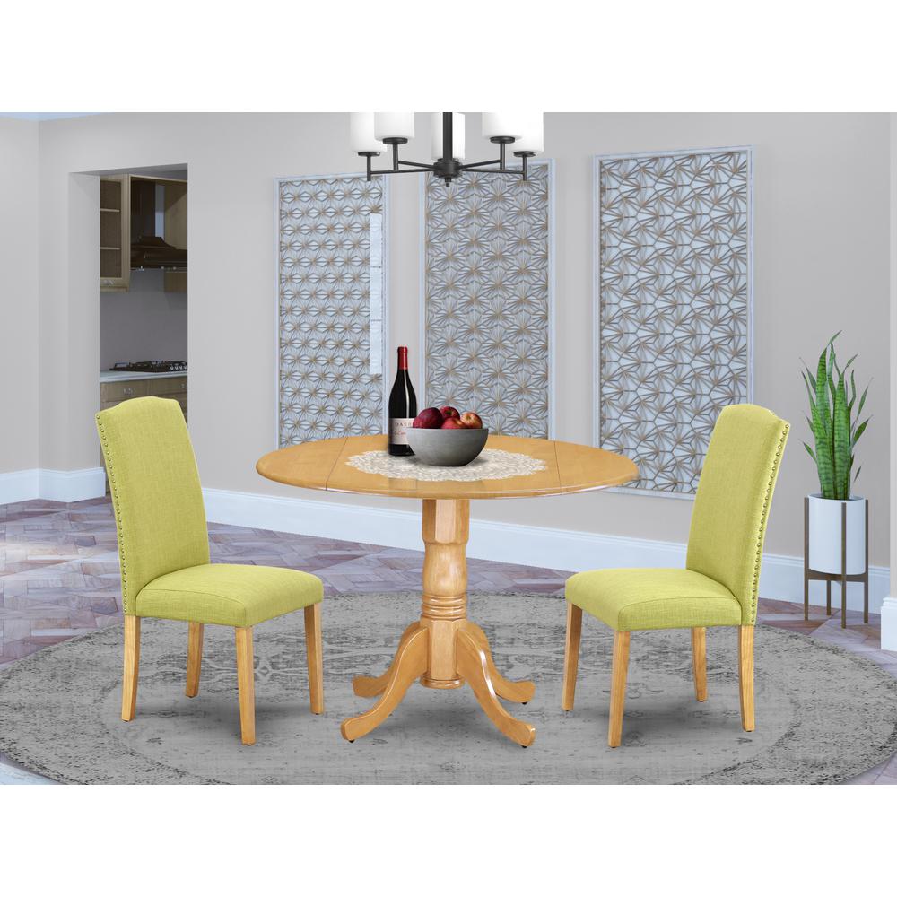 Dining Room Set Oak, DLEN3-OAK-07. Picture 2
