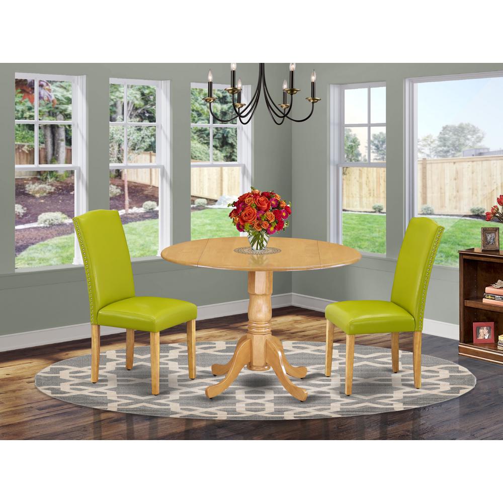 Dining Room Set Oak, DLEN3-OAK-51. Picture 2