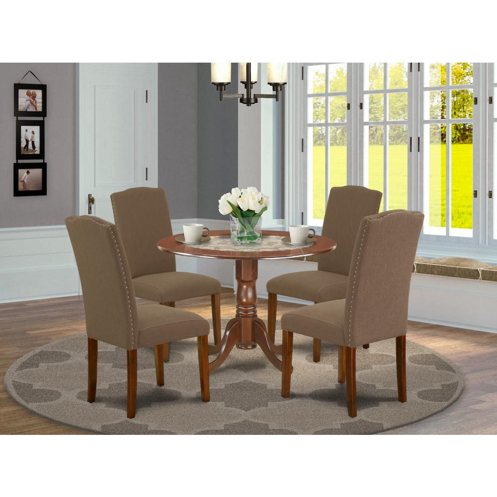 Dining Room Set Mahogany, DLEN5-MAH-18. Picture 2