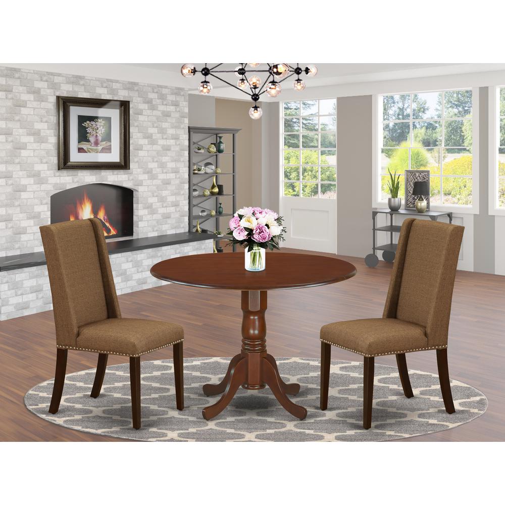 Dining Room Set Mahogany, DLFL3-MAH-18. Picture 2
