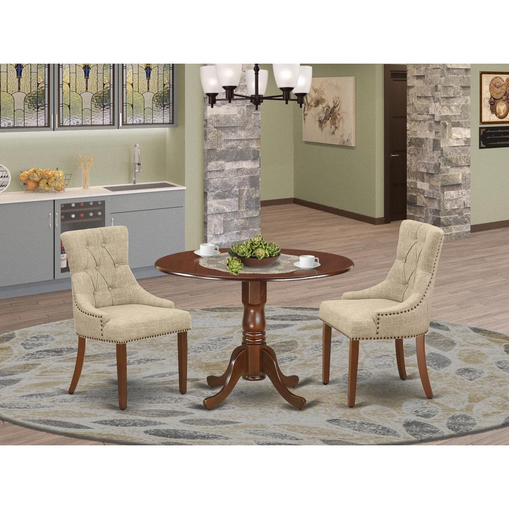 Dining Room Set Mahogany, DLFR3-MAH-05. Picture 2