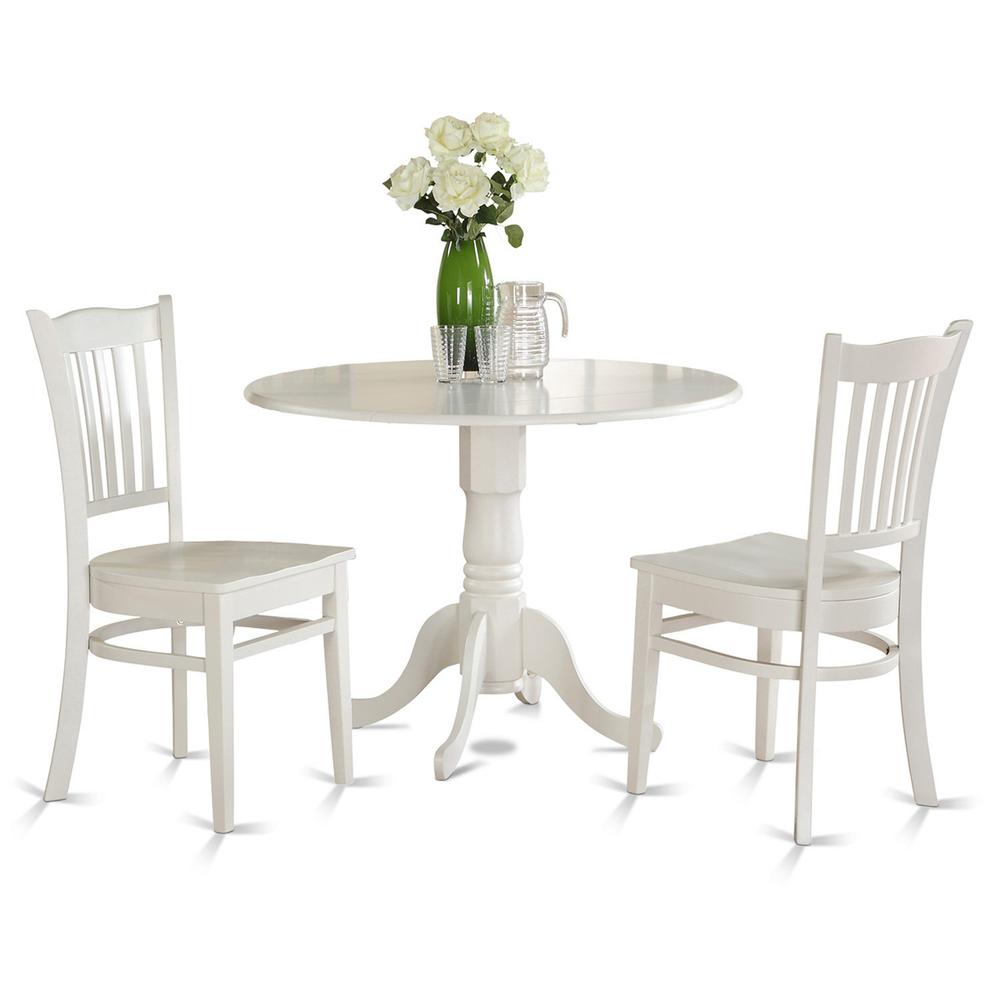 3  PC  small  Kitchen  Table  set-Kitchen  Table  and  2  Kitchen  Chairs.. Picture 1