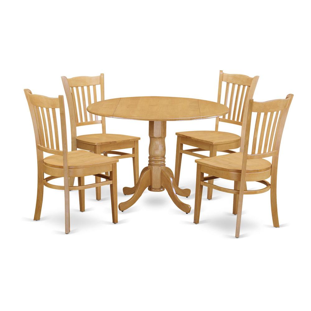 5  PcKitchen  Table  set  -  Kitchen  Table  and  4  Kitchen  Dining  Chairs. Picture 1