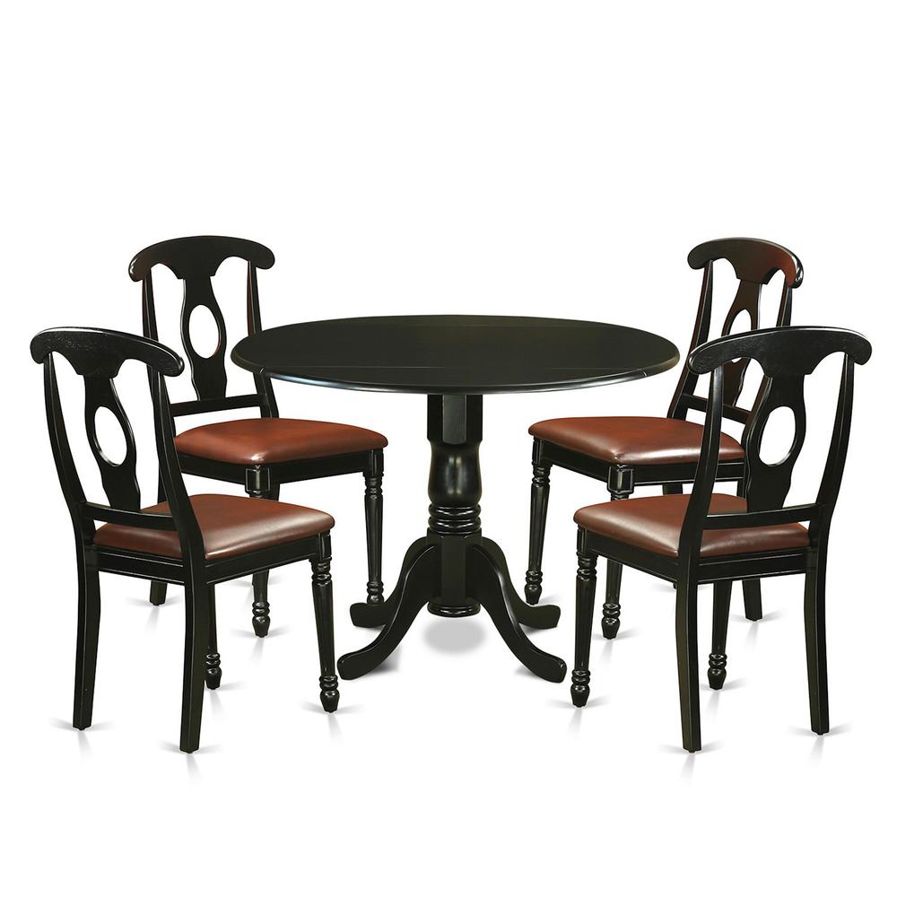 5  Pc  Dinette  Table  set  -  Small  Kitchen  Table  and  4  Dining  Chairs. Picture 1