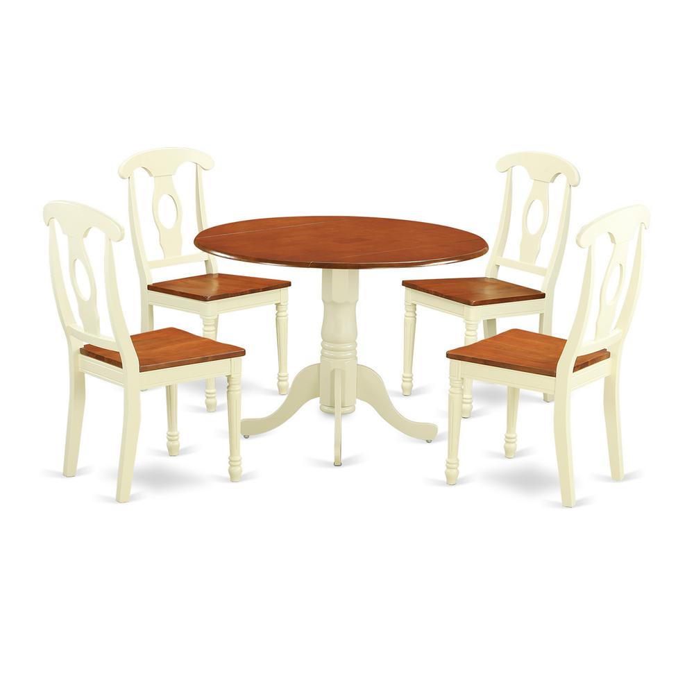 5  PC  Dining  set-Dining  Table  and  4  Dining  Chairs. Picture 1