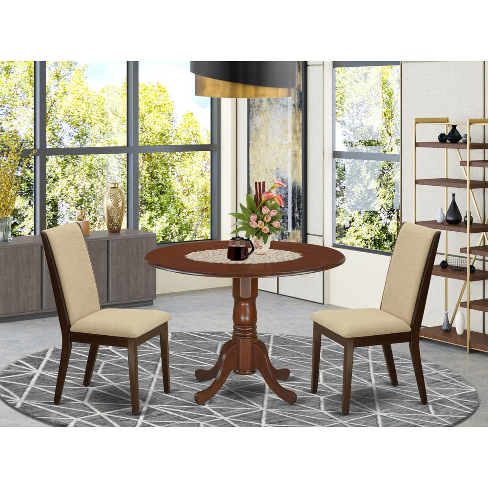 Dining Room Set Mahogany, DLLA3-MAH-04. Picture 2