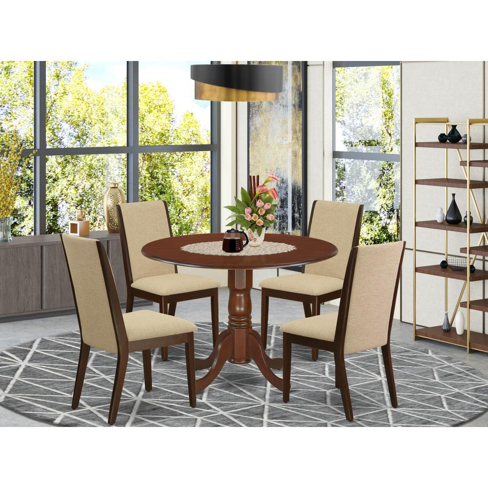 Dining Room Set Mahogany, DLLA5-MAH-04. Picture 2
