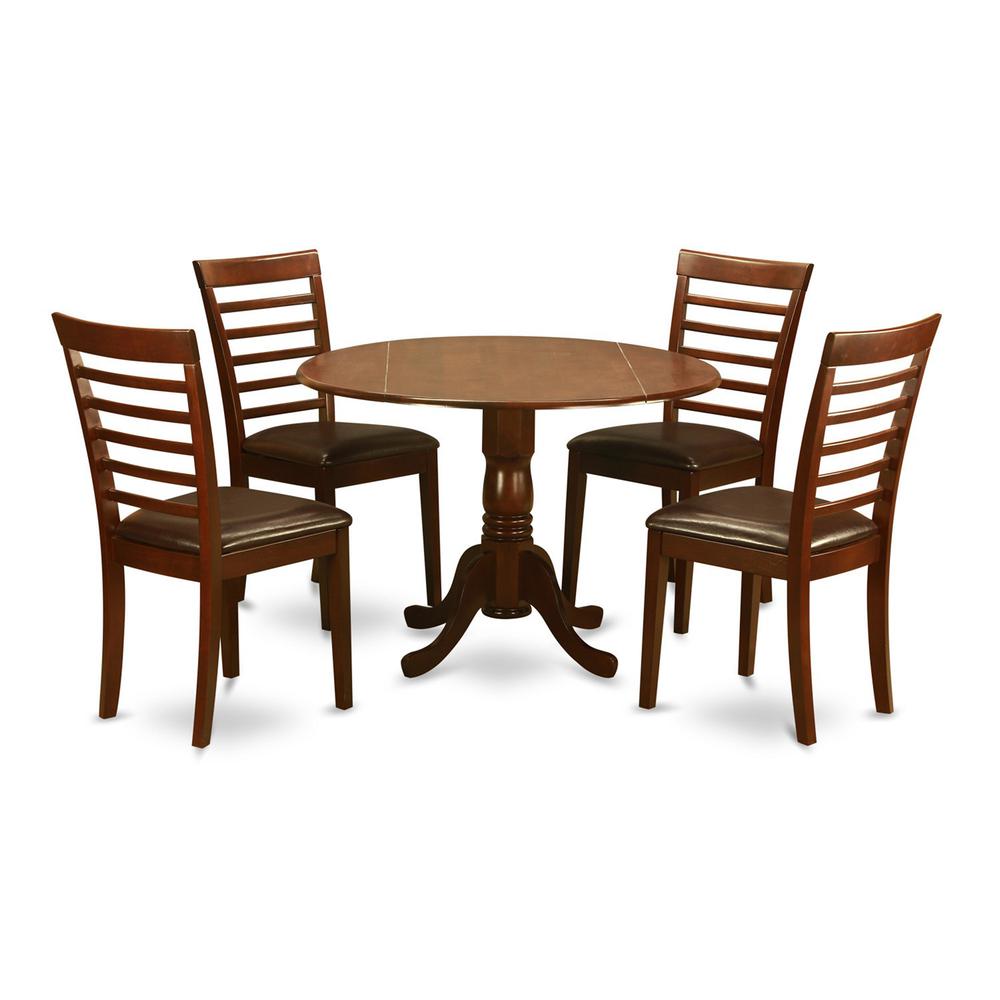 5  Pc  small  Kitchen  Table  and  Chairs  set-small  Kitchen  Table  and  4  Dining  Chairs. Picture 1