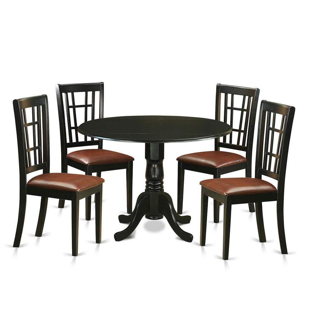 5  PC  Dining  room  set  -Table  and  4  Dining  Chairs. Picture 1