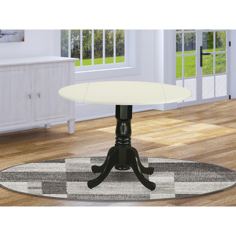 Dining Table Linen White & Black, DLT-LBK-TP. Picture 2
