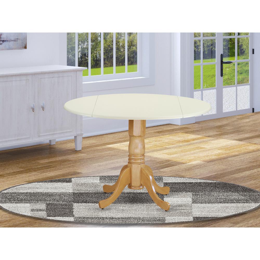 Dining Table Linen White & Oak, DLT-LOK-TP. Picture 2