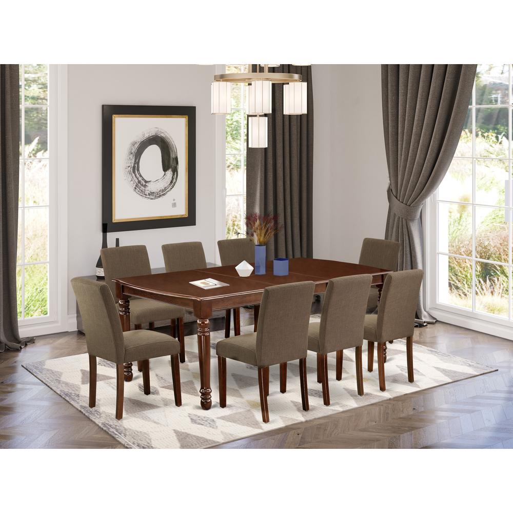 Dining Room Set Mahogany, DOAB9-MAH-18. Picture 2