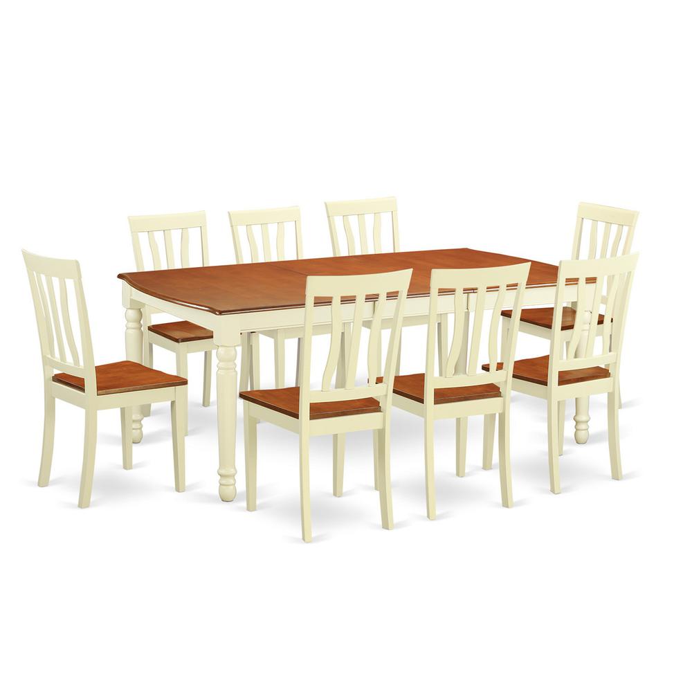 9  Pc  Dinette  set  -Dinette  Table  and  8  Dining  Chairs. Picture 1