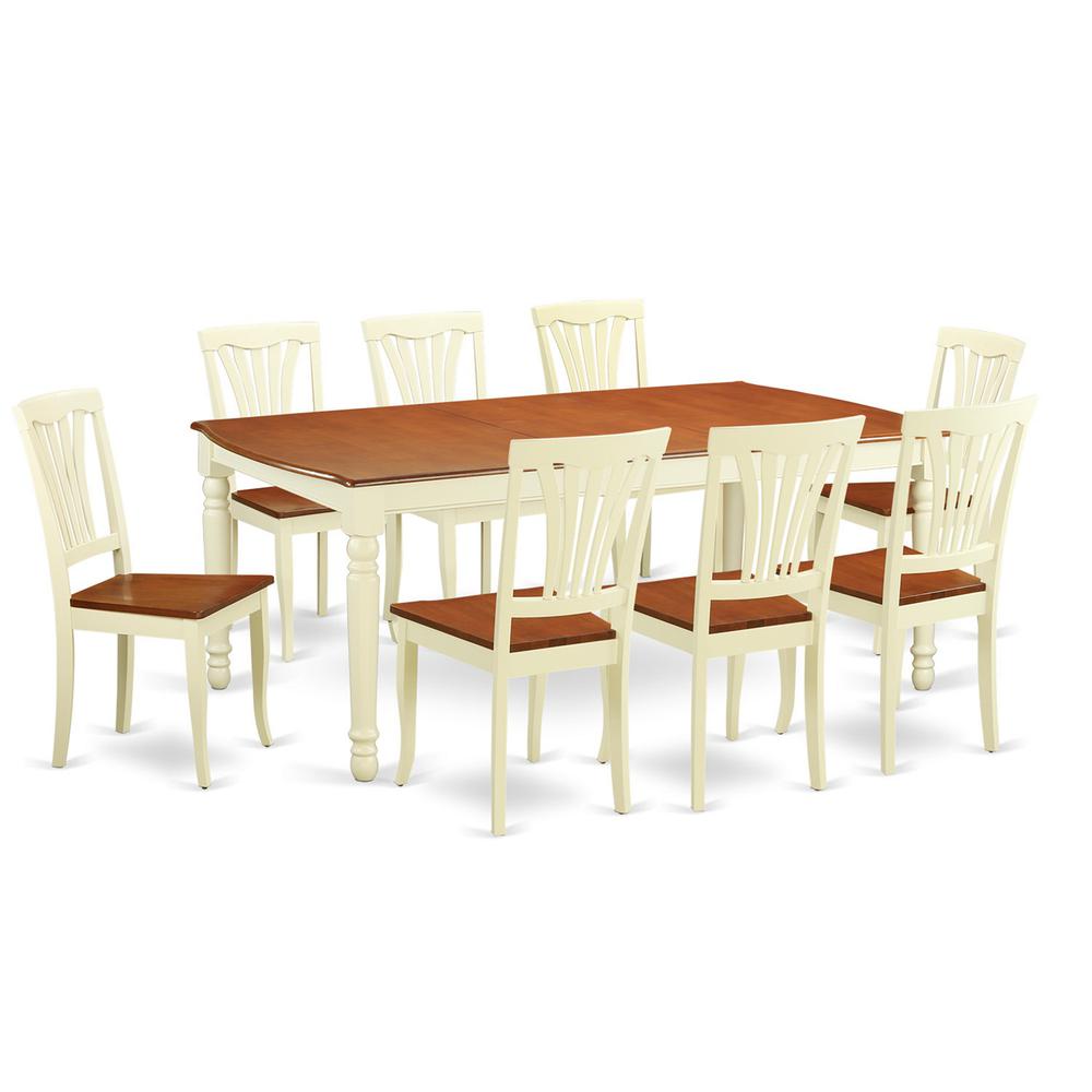 9  Pc  Dining  room  set  -Dining  Table  and  8  Dining  Chairs. Picture 2