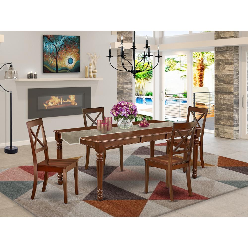 Dining Room Set Mahogany, DOBO5-MAH-W. Picture 2