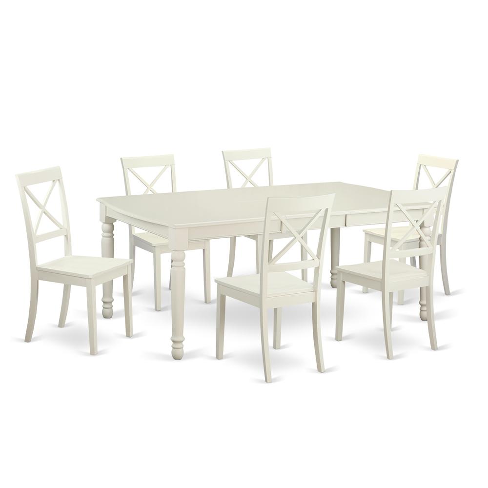 7  PC  Dining  room  set  for  6-Dinette  Table  and  6  Dining  Chairs. Picture 1