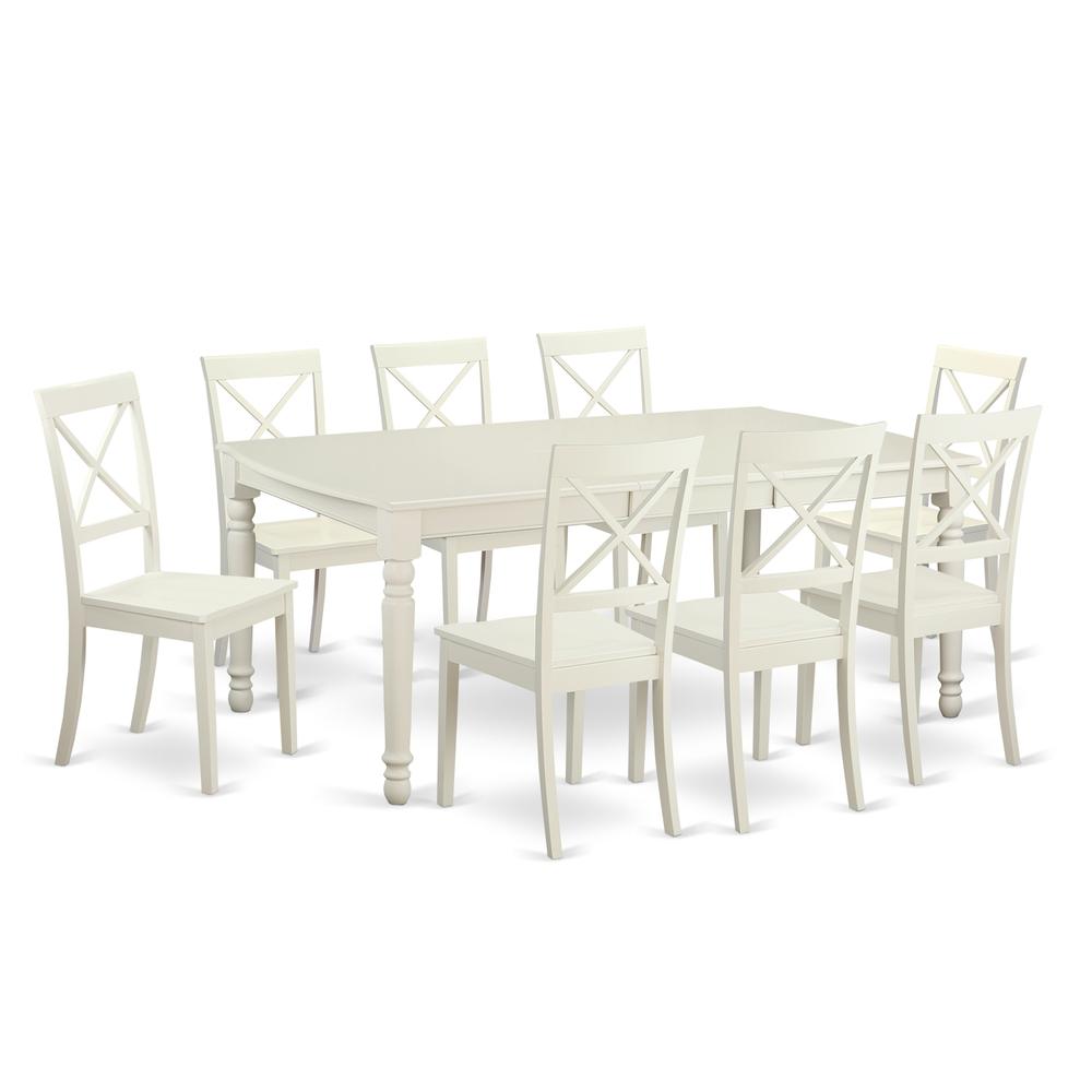 9  PC  dinette  Table  set  for  8-  Dining  Table  and  8  Dining  Chairs. Picture 1
