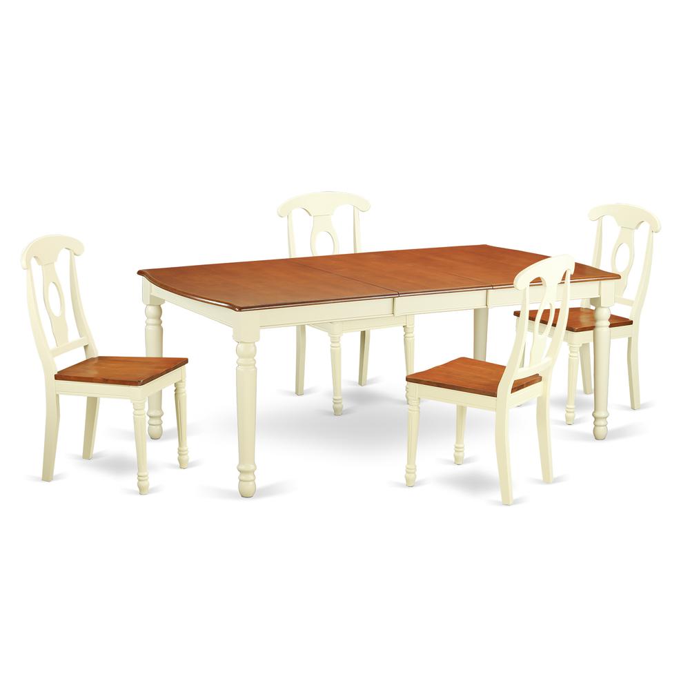 5  Pc  Dining  room  set  -Kitchen  dinette  Table  and  4  Dining  Chairs. Picture 1