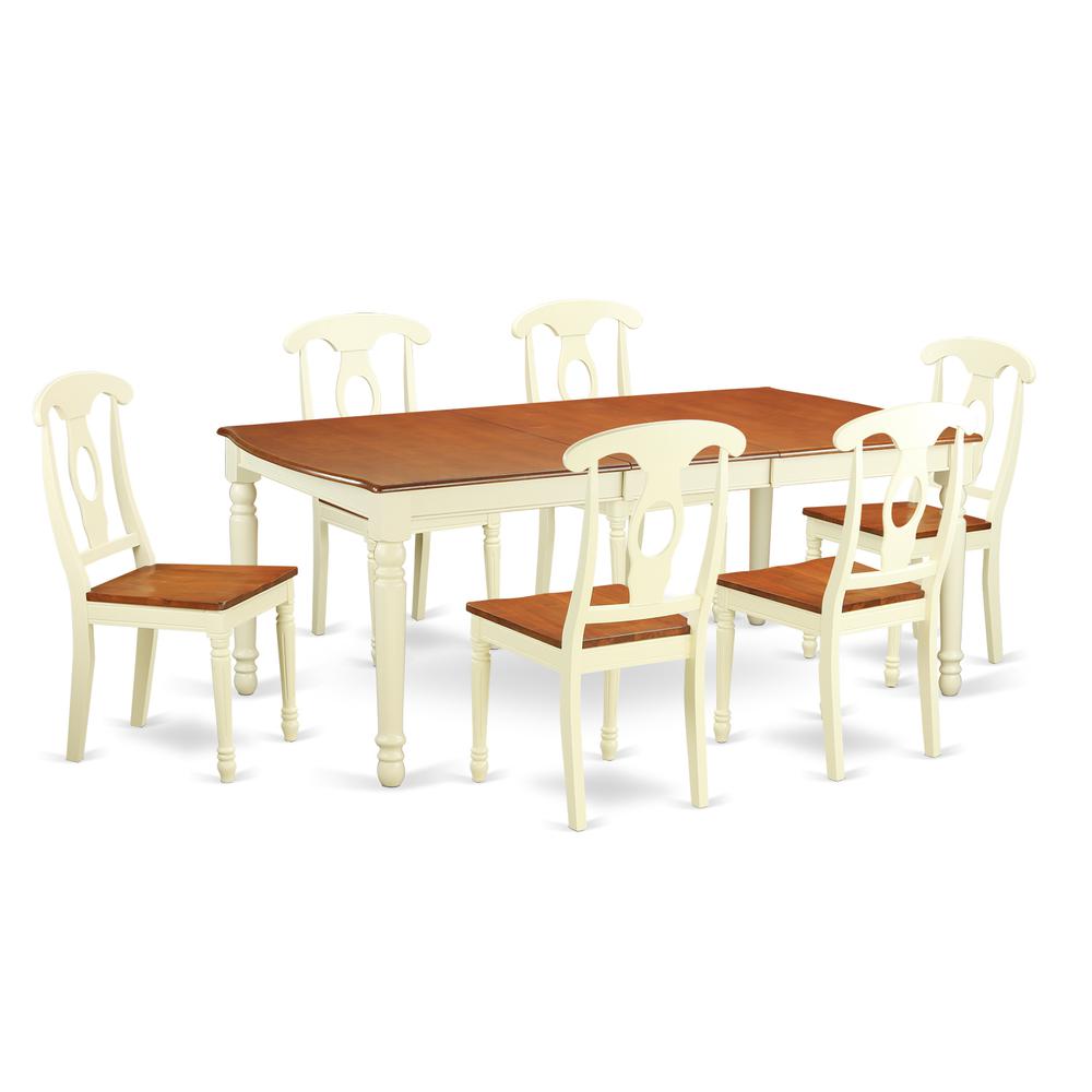 7  Pc  dinette  set  for  6-Table  and  6  dinette  Chairs. Picture 1