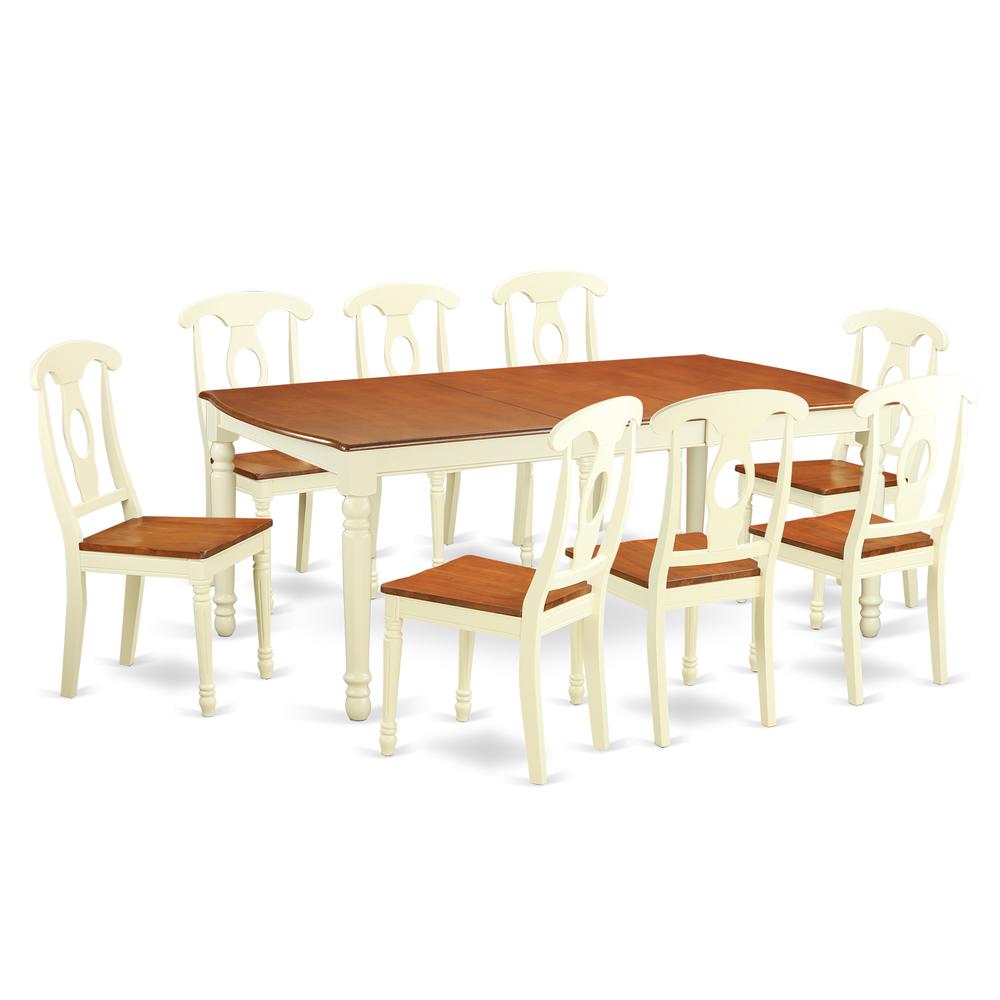 9  Pc  Dining  room  set  -Table  and  8  Dining  Chairs. Picture 1