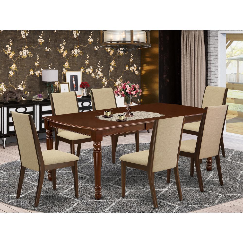 Dining Room Set Mahogany, DOLA7-MAH-04. Picture 2