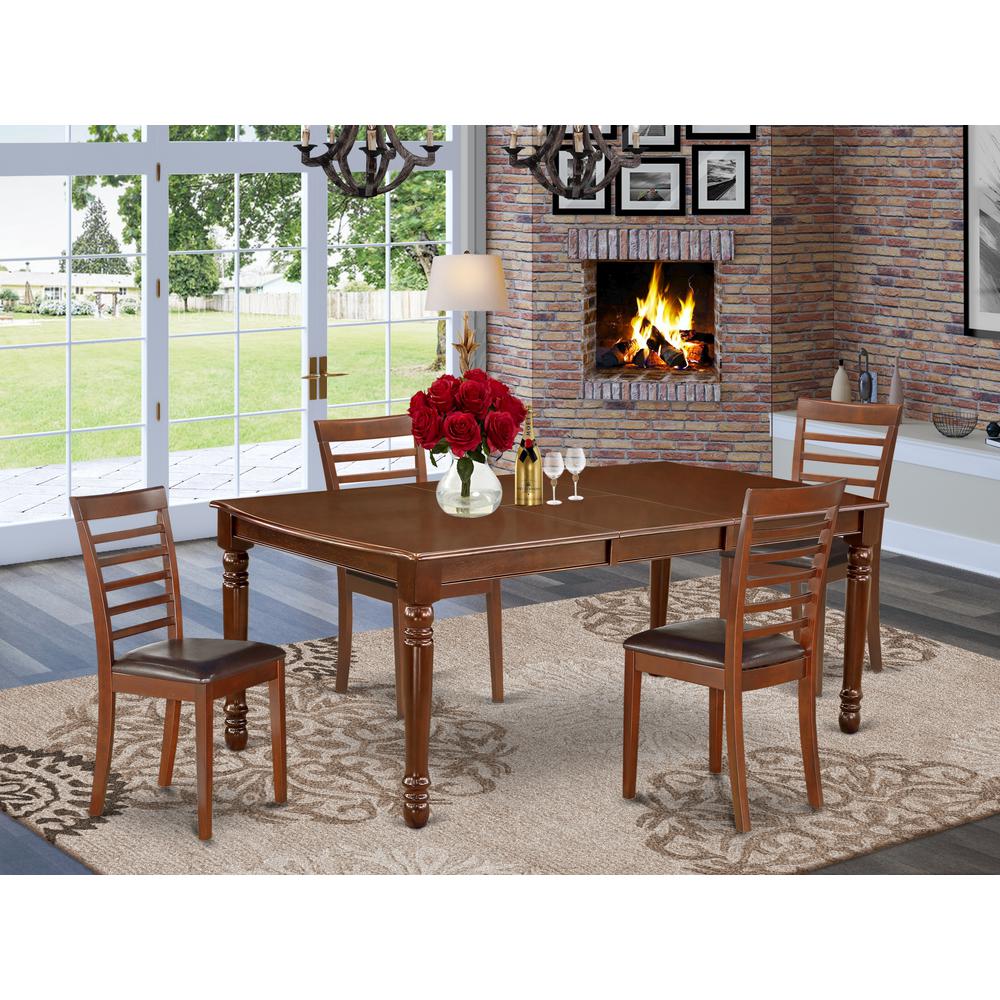 Dining Room Set Mahogany, DOML5-MAH-LC. Picture 2