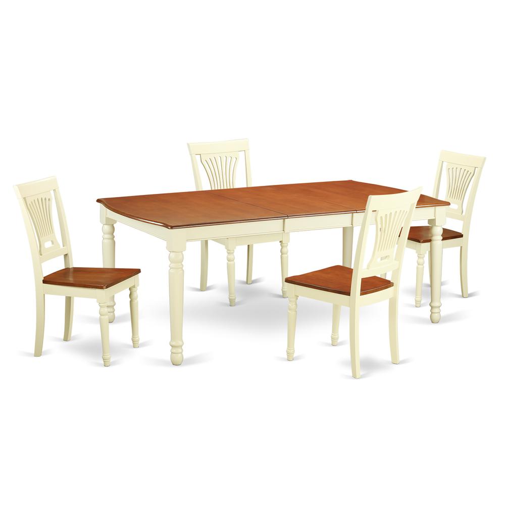5  PC  Table  and  Chairs  set  for  4-Dinette  Table  and  4  Dining  Chairs. Picture 1