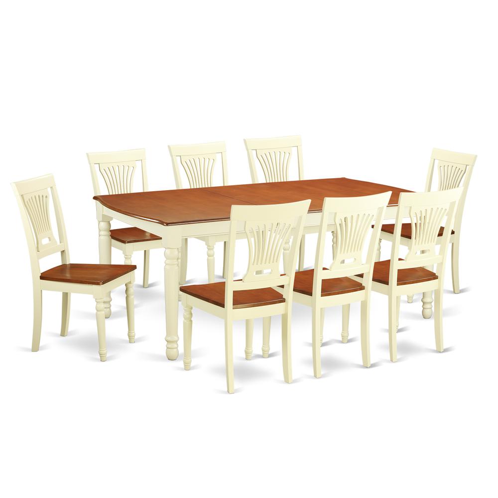 9  Pc  Dining  room  set  for  8-  Dining  Table  and  8  Kitchen  Chairs. Picture 1