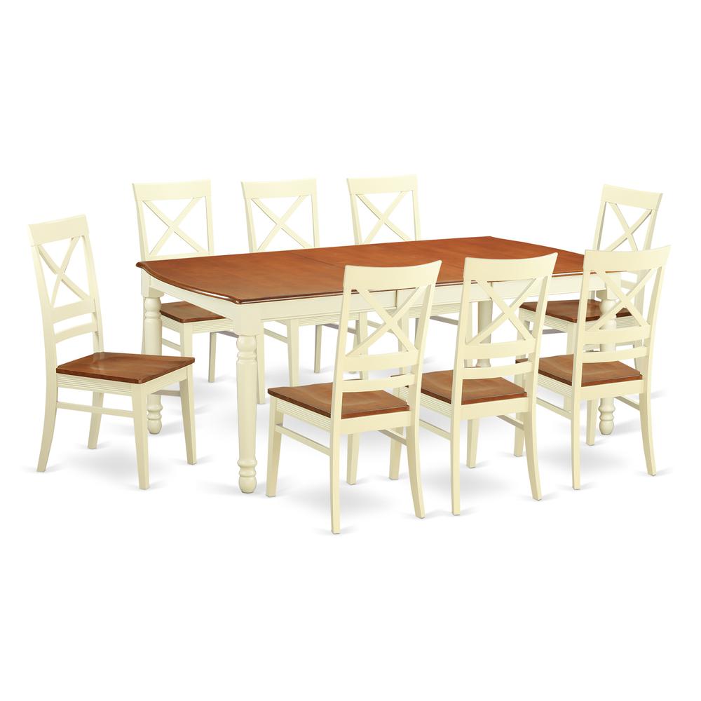 9  Pc  Dining  room  set  -Table  and  8  Dining  Chairs. Picture 1