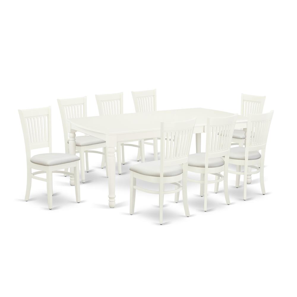 Dining Table- Dining Chairs, DOVA9-LWH-C. Picture 1