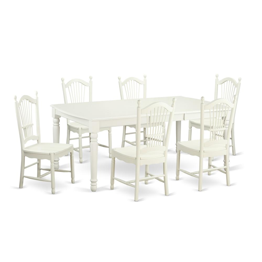 Dining  room  sets  for  6  -Kitchen  dinette  Table  and  6  Kitchen  Chairs. Picture 1