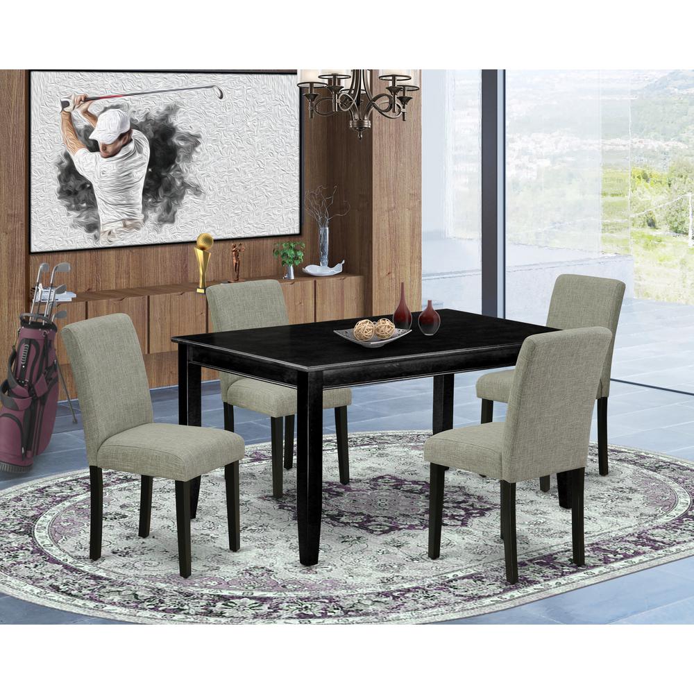 Dining Room Set Black, DUAB5-BLK-06. Picture 2