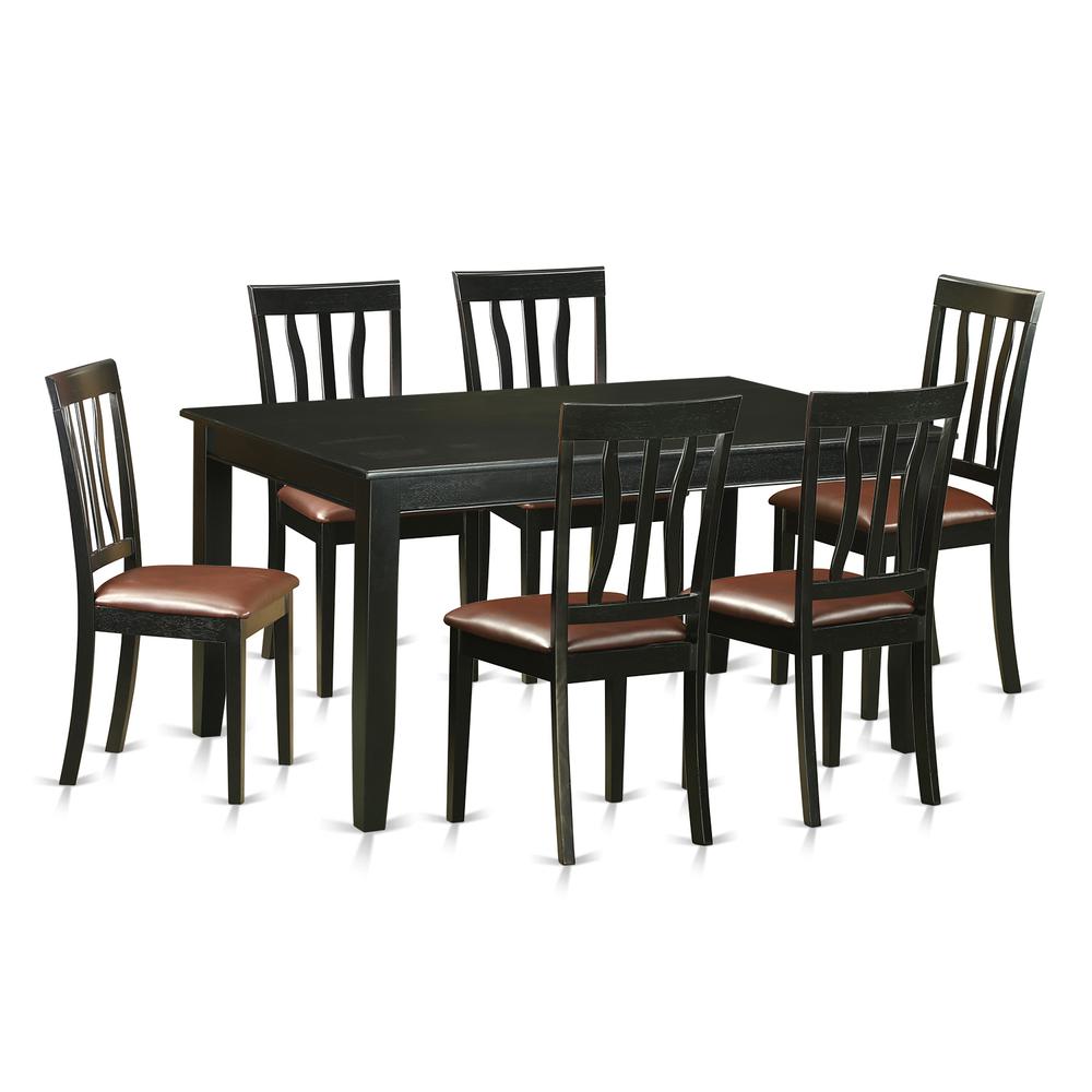 7  Pcs  Dining  room  sets  -Table  and  6  dinette  Chairs. Picture 1