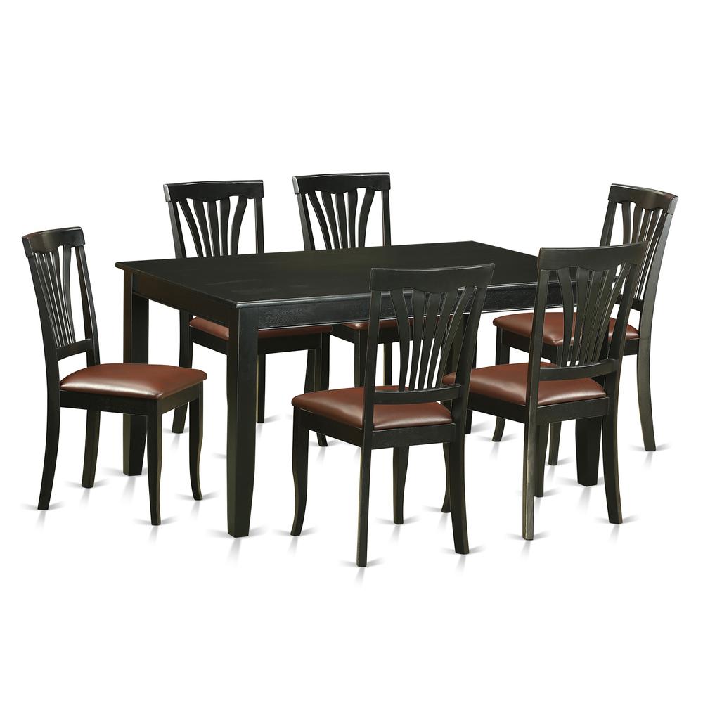7  Pc  Dining  room  set  -Kitchen  Table  and  6  Dining  Chairs. Picture 1