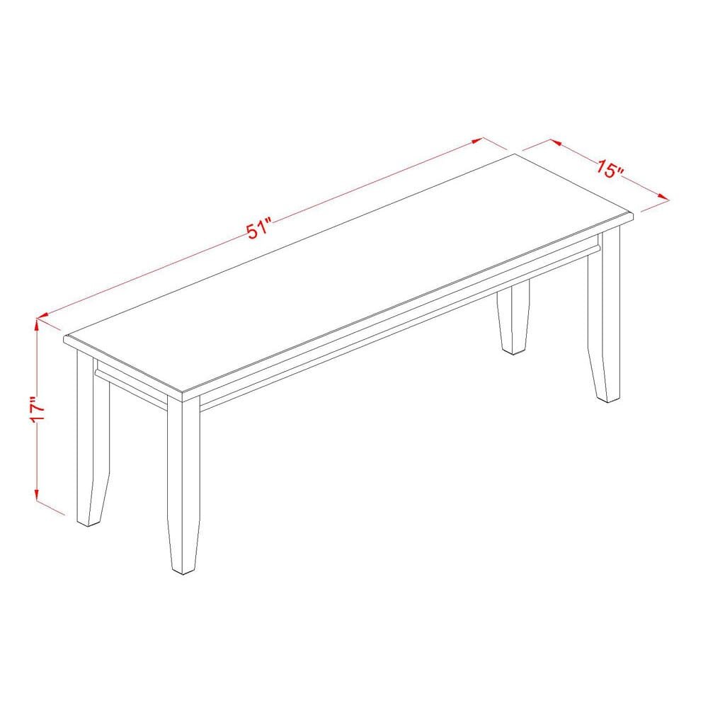 6 Piece Dining Table Set Consists of a Rectangle Kitchen Table. Picture 3